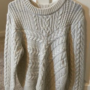 Chelsea and Violet Cable-knit Sweater